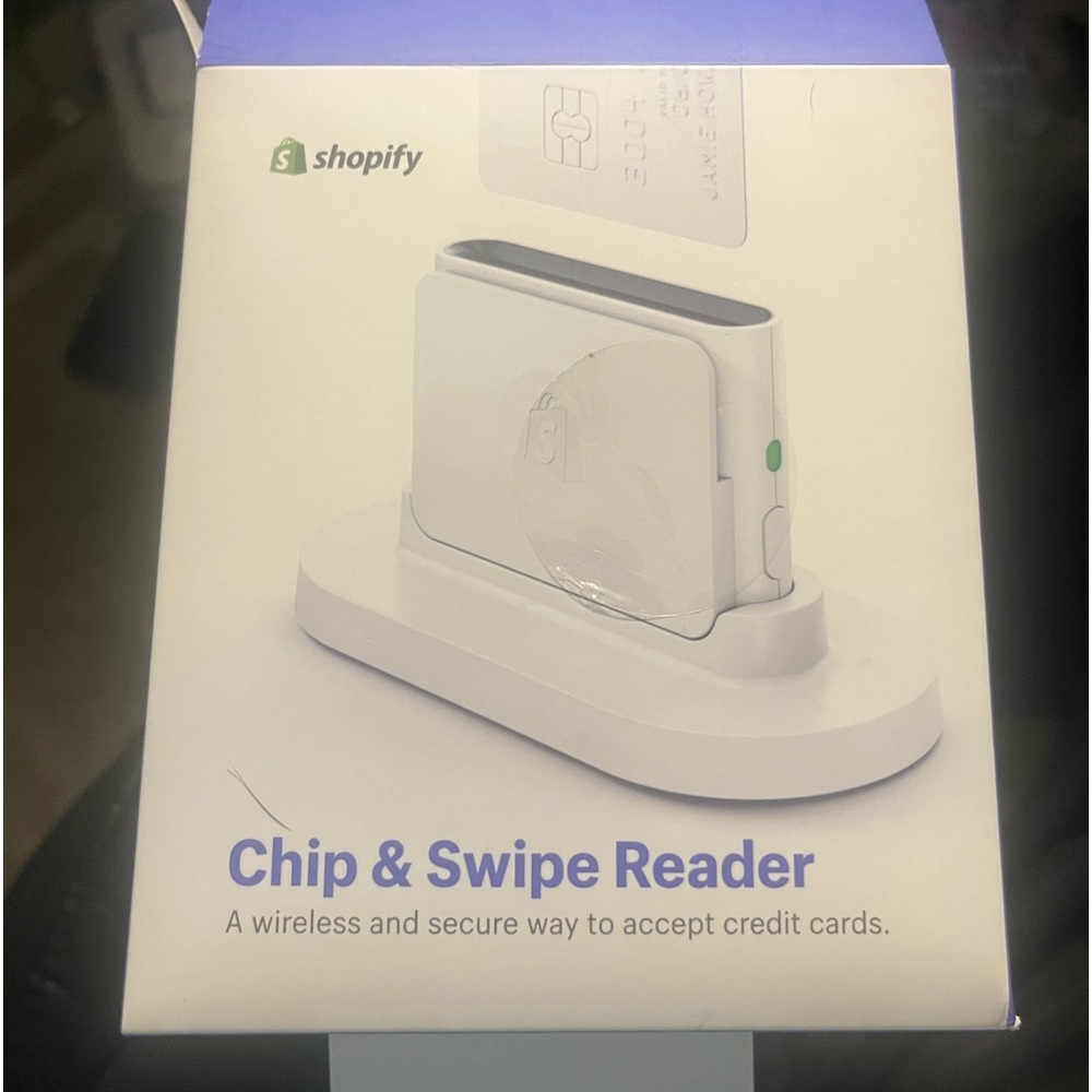 Spotify, chip and swipe reader
